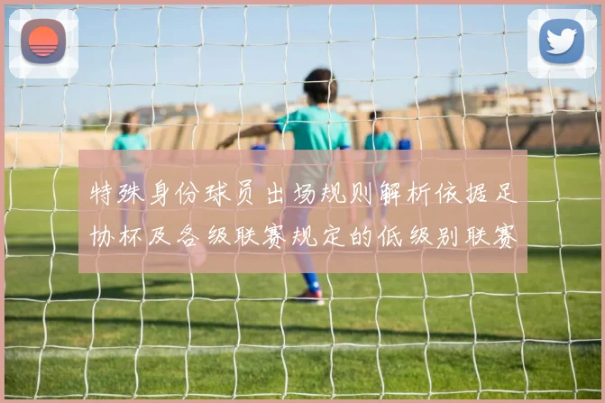 特殊身份球员出场规则解析依据足协杯及各级联赛规定的低级别联赛标准